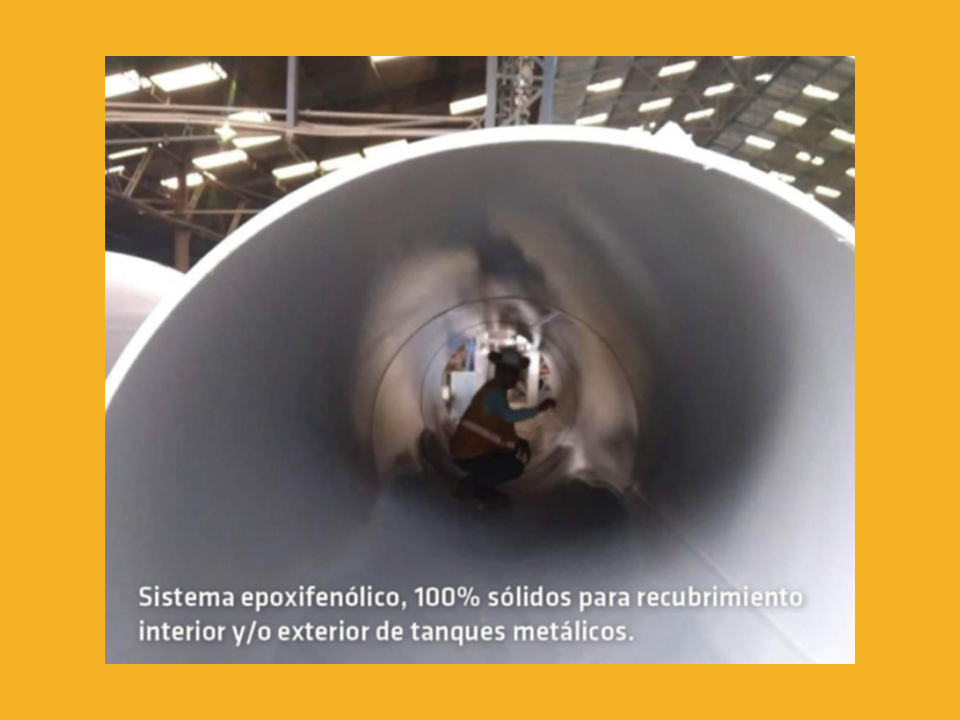 Sistema Epoxifenólico para Recubrimiento Interior y Exterior de Tanques Metálicos