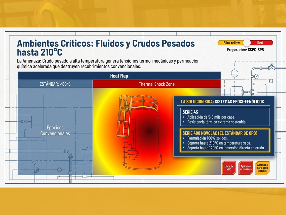 Ambientes Críticos: Fluidos y Crudos Pesados hasta 210°C